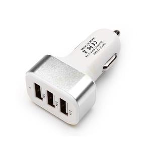 Adaptor Priza Bricheta tripla auto,12-24V, 3 x USB,nou. - imagine 2