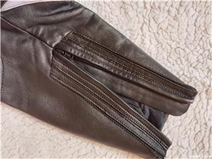 Pantalon barbati piele protectii soft genunchi sold IXS moto biker chopper motor motociclist - imagine 7
