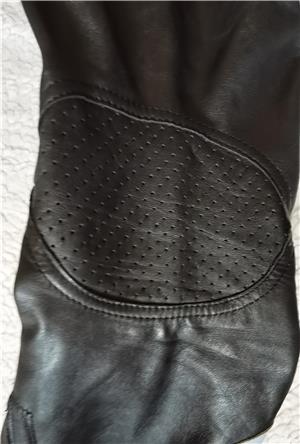 Pantalon barbati piele protectii soft genunchi sold IXS moto biker chopper motor motociclist - imagine 5