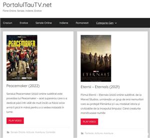 Reclama ta pe siteul PortalulTauTV.biz de Filme