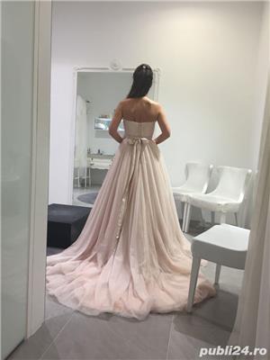 Vand rochie de mireasa și voal , folosite o singura data  - imagine 3