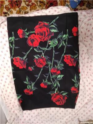 Fuste elegante florale - imagine 5