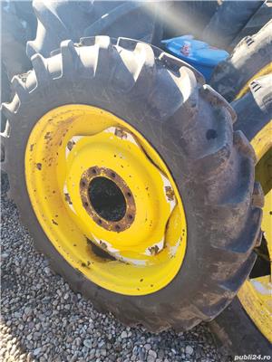 Roti înguste ( jante + anvelope ) pentru tractor. - imagine 2