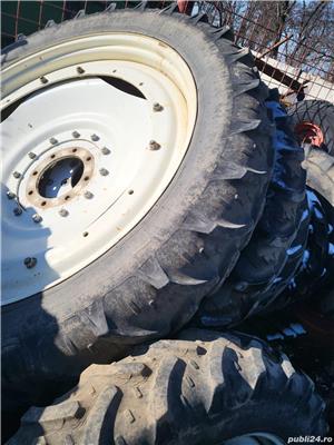 Roti înguste ( jante + anvelope ) pentru tractor. - imagine 3
