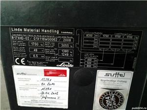 Electrostivuitor, stivuitor electric 1,7 TON Linde R17XHD-02 - imagine 7