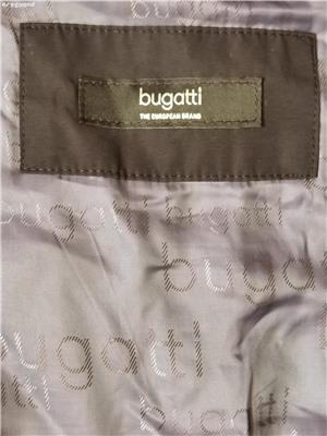 Pardesiu office barbatesc original BUGATTI geaca eleganta bleumarin - imagine 11