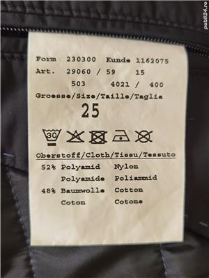 Pardesiu office barbatesc original BUGATTI geaca eleganta bleumarin - imagine 13