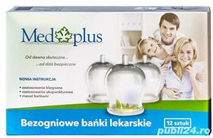 Ventuza din sticla pentru masaj si terapie - imagine 2