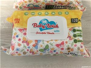Servetele umede pt bebelusi, 1 pachet X 120 bucati