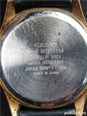 ceas Casio suflat cu aur - imagine 4