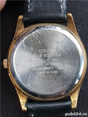 ceas Casio suflat cu aur - imagine 3