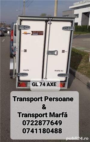 Transport de Persoane și Marfă cu Remorcă 750 Kg. - imagine 9
