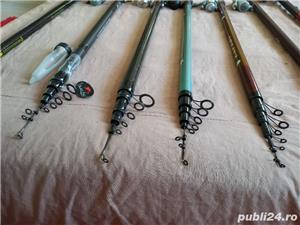 Bologneza / undita carbon 5m -6m, cu mulinete  - imagine 2