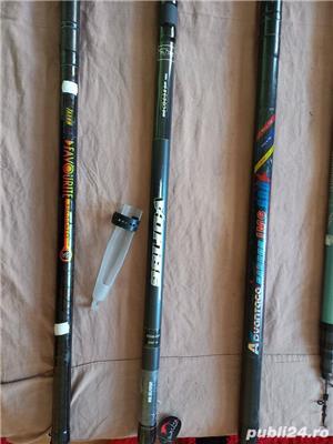 Bologneza / undita carbon 5m -6m, cu mulinete  - imagine 4