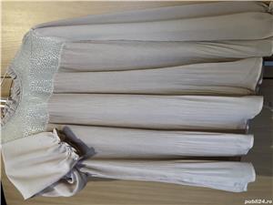 Bluza Orsay voal bej roze - imagine 2