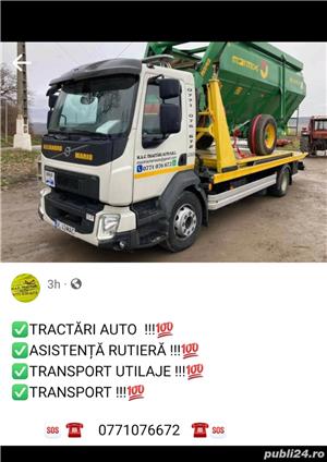 Asistență Rutieră,Transport si Tractari Auto si Utilaje Agricole  - imagine 5