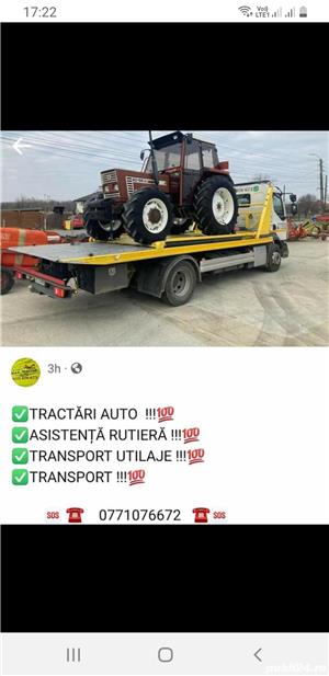 Asistență Rutieră,Transport si Tractari Auto si Utilaje Agricole  - imagine 4