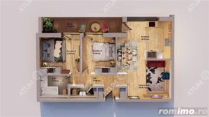 Apartament premium cu 3 camere decomandate 75 mp utili si balcon - imagine 4