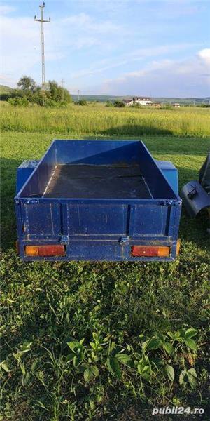 Heli Heby remorca 750 kg  ,2500x 1300 mm tabla 1,5 mm. - imagine 6