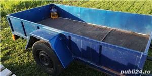 Heli Heby remorca 750 kg  ,2500x 1300 mm tabla 1,5 mm. - imagine 4