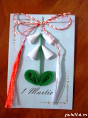 Mărțișoare din quilling  pentru 1 martie  - imagine 6