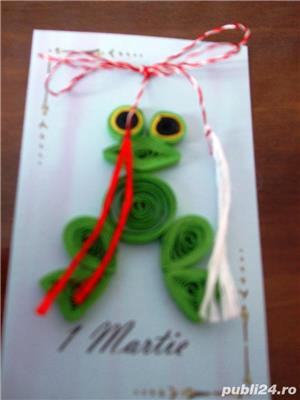 Mărțișoare din quilling  pentru 1 martie  - imagine 2
