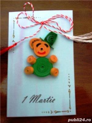 Mărțișoare din quilling  pentru 1 martie  - imagine 7