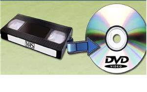 Transfer casete video VHS pe dvd