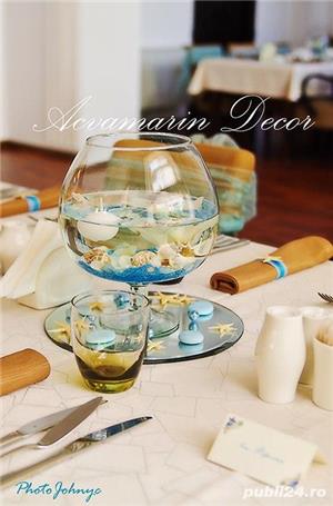 Vaza de tip bol cu picior din sicla 