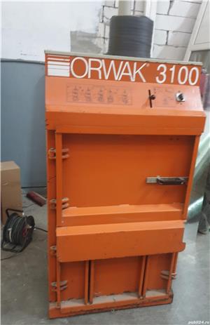 Presa balotat deseuri 3 tf ,pet,folie,carton,hartie,doze - 230V - imagine 2