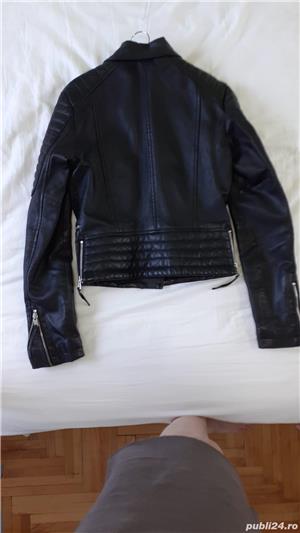 Geaca de piele (dama) - imagine 3