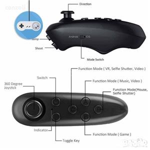 Controler joystick Bluetooth pentru telefoane smart,  tableta,  laptop  - imagine 8