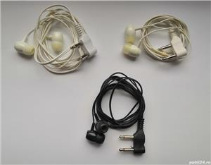 Casti handsfree stereo 2 mufe jack 3.5mm pentru avion 