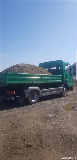 Transport materiale de constructii nisip sort balastru etc