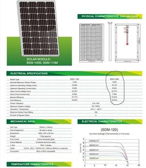 Panou solar fotovoltaic 100 W, 180 W, 330W, 120 W MONOCRISTALIN - imagine 7