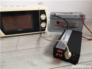Invertor 12V /24V - 220 V SINUS PUR duce orice electrocsanic rulota - imagine 3