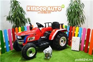 Tractoras electric pentru copii 3-9ani, Kinderauto BJ2788 2x45W 12V RED