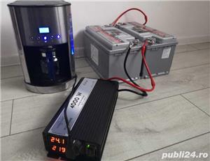 Invertor panouri solare unda pura sinus pur 12V /24V - 220V duce orice - imagine 4
