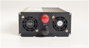 Invertor 12V 24 V - 220 V, sinus pur camion tir panouri solare auto garantie-factura - imagine 4