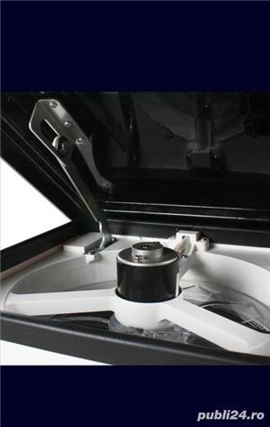 Trapa cu ventilator NOUA 28 X 28 In-OUT baie camper rulota autorulota - imagine 3