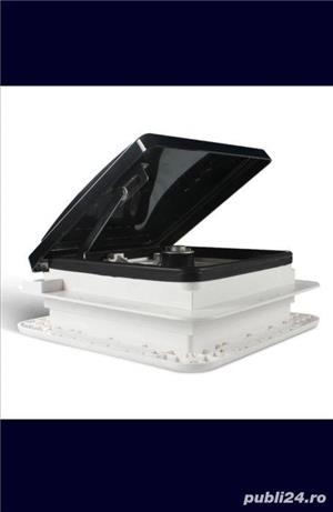 Trapa cu ventilator NOUA 28 X 28 In-OUT baie camper rulota autorulota