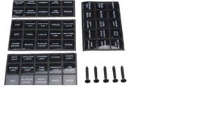 Panou de comanda electric intrerupator 12 V/24V auto rulota autorulota - imagine 5