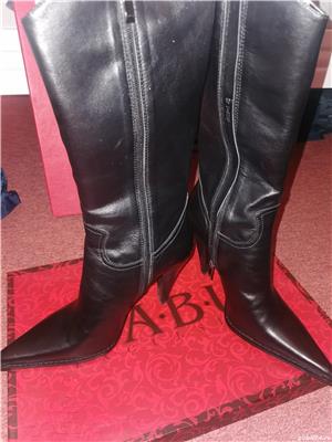 Cizme dama piele  - imagine 5