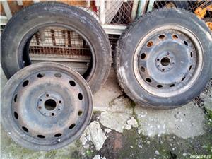 Vând pereche jenti otel 15 inchi, cu cauciucuri de vara  - imagine 2