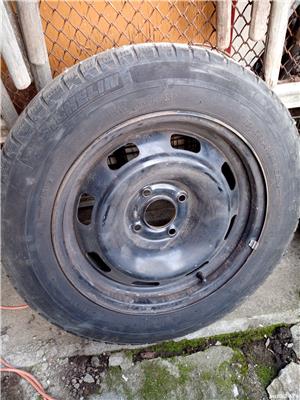 Vând set 4 jenti,otel,15 inchi, cu cauciucuri de iarna - imagine 4