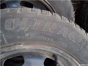Vând set 4 jenti,otel,15 inchi, cu cauciucuri de iarna - imagine 6