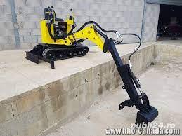 Inchirieri utilaje buldoexcavator miniexcavator bobcat tractor freza foreza compactor dumper  - imagine 17