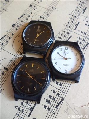 3 ceasuri unisex Q&Q, model VP34, diametru 32,2mm, funcționale