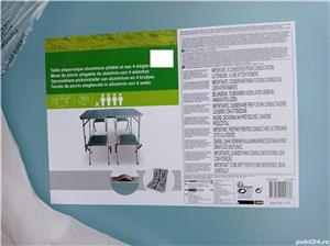 set masa pliabila cu scaunele camping  - imagine 6