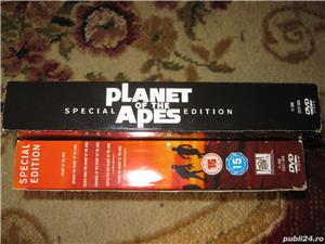 Planeta maimutelor,box set 6 dvd,originale,noi,coperti duble,carticica prezentare,multe bonusuri,lux - imagine 10